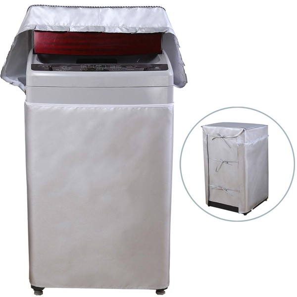 [Cover Specialty] Washing Machine Cover, Multi-Purpose Use, Anti-Aging, Outdoor, Waterproof, Dustproof, Moisture Proof, UV Protection, Sunscreen, Light Resistant, Overheating Protection, 4 Side Wraps,