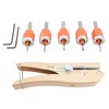 6PCS Set Countersink Drill Bit Set Multifunctional Adjustable Tapered Drill