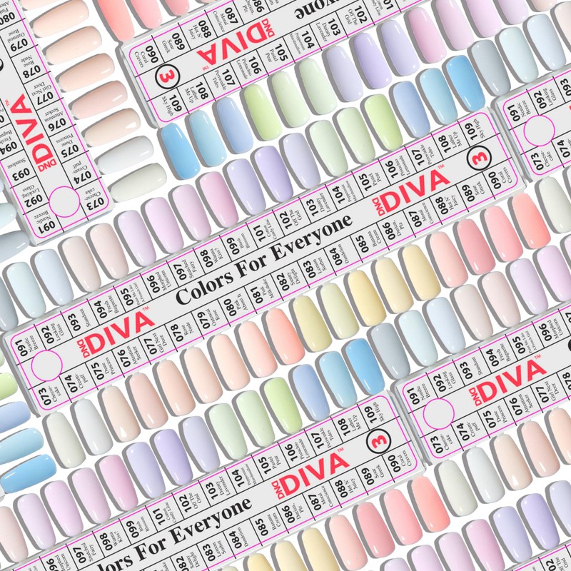 DND Gel Polish Set, Coquette Collection, UV/LED Gel Polish and