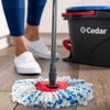 O-Cedar Genuine RinseClean Deep Clean Spin Mop Head Replacement (1-Pack)