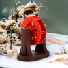 GOOHOCHY Portable Mini Water Wheel Fountain Accessory 3.54 Inch Simulated