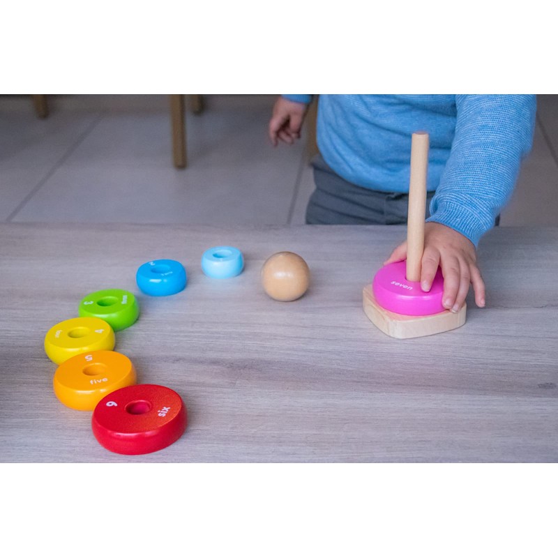Max & Lea MXLA-RAINBO-0001 Stacking Toy
