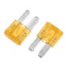 X AUTOHAUX 6pcs 5A 5Amp Car Mini Blade Fuses for