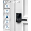 HIDALIFE Keyless Entry Door Lock, Keypad Door Lock with Handle,