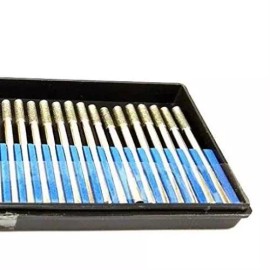 Drilax 3mm Diamond Drill Bit Jewelry Beach Sea Glass Shells Gemstones 1/8 inch Tip Bur