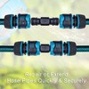 Aqua Flow Hose Pipe Connector Set - Premium 5-in-1 Hose