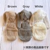 [NANA's shop] Rabbit Ears Hat and Knitting Pattern Overalls, Newborn