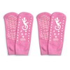 GBM Geckos - Double Tread Non-Slip Safety Socks 2-PACK (Pink,