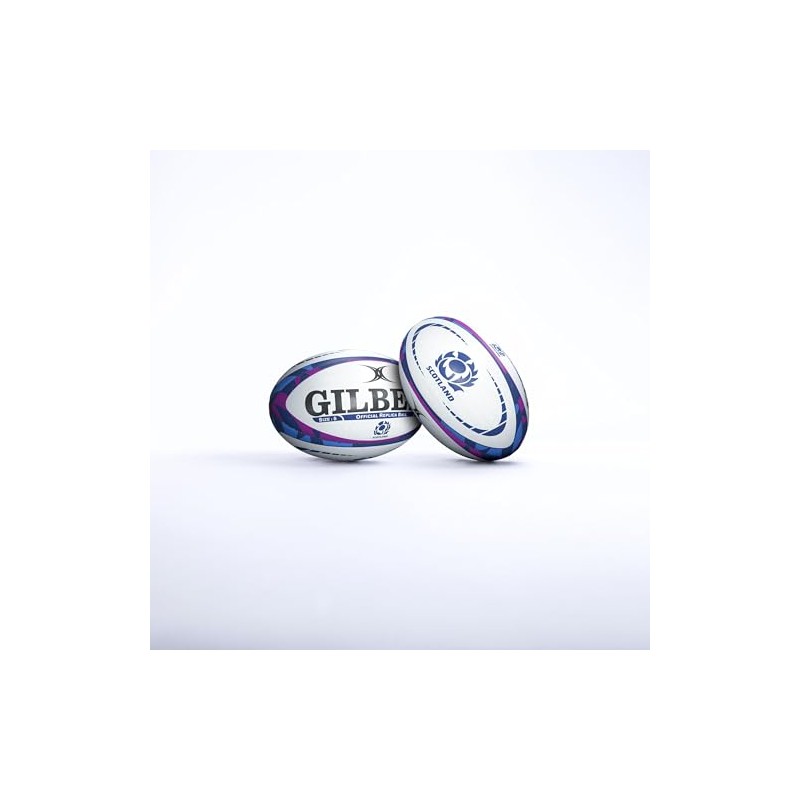 GILBERT SCOTLAND REPICA RUGBY BALL - SIZE 4 - NEW