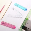 Lyguy Drawing Ruler, 30 cm, Korean Flexible Folding Ruler, Multifunctional