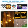 30Pcs Hooks for Outdoor String Lights Clips, Heavy Duty Adhesive
