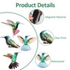 12 Pcs Fly Screen Magnets for Bird Impact Protection, Fly
