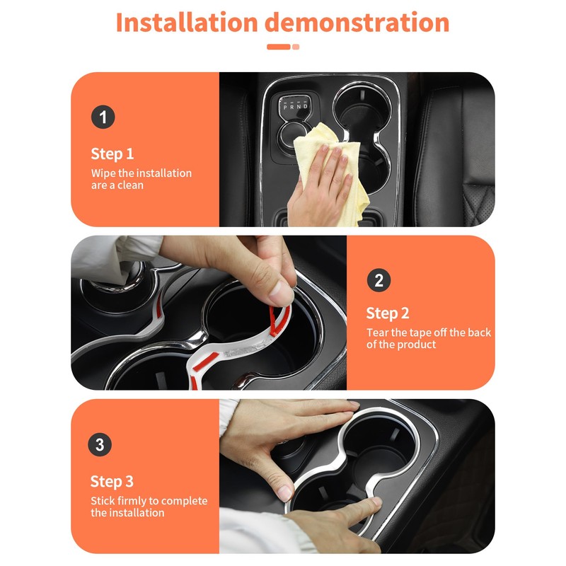 Summleaf for Dodge Durango 2011+ Gear Shift Cup Holder Cover