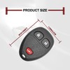 Key Fob Keyless Entry Remote Shell Case Compatible with Silverado