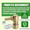 Throttle Disconnect for Quick Release Joint Ball, 1/4-28 in Thread