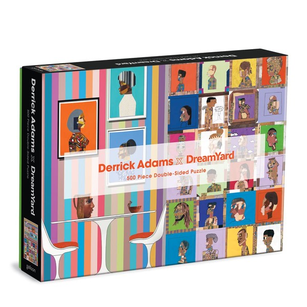 Derrick Adams X Dreamyard 500 Piece Double-sided Puzzle