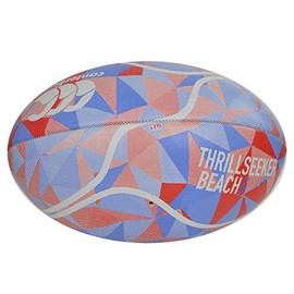 Canterbury Thrillseeker Beach Rugby Ball Size 4, Fiery Red