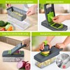 FREMON Vegetable Cutter, Multifunctional Mandolin Chip Cutter & Onion Cutter,