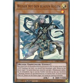 TCG LDS2-DE011 Ultra Rare DE Ultra Pro Toploader Yugioh Set with Blue Eyes