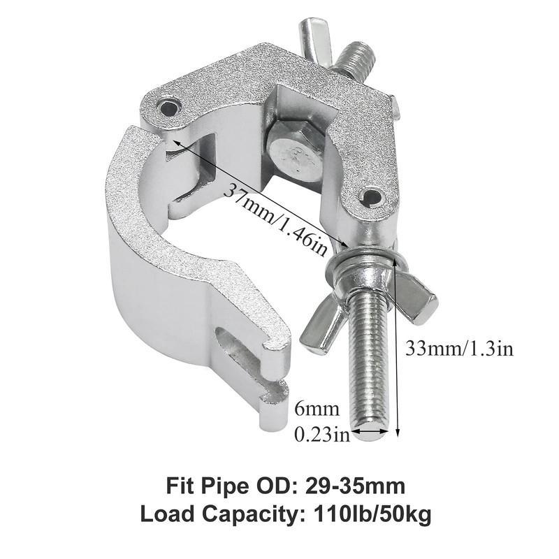 2 Pack Truss Clips Holder 29-35 mm, Truss O Clamp
