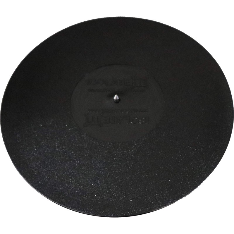 Isolate IT Sorbothane Hi-Fi Audiophile Grade Turntable Mat - 11.25"