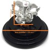 Balaji LLC 999 Pure Silver Ganesh/Ganpati Idol/Statue/Murti Suitable for car