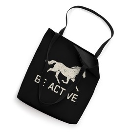 Be active fitness for horse fans Tote Bag