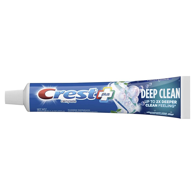 Crest Complete Plus Deep Clean 5.4 oz, Value 2 Pack