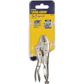 Irwin Vise Grip 1002L3 Curved Jaw Locking Pliers With Wire Cutter