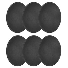 sourcing map 6Pcs Speaker Dust Cap 150mm/5.9" Outer Diameter Dome Paper Cap Subwoofer Coil Cover Caps for Speaker Decoration Accessory Repair