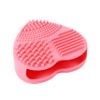 Vtrem Makeup Brush Cleaner Mat 2 PCs Bear & Heart