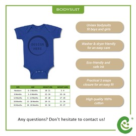 Cute Rascals Baby Bodysuit 911 Dispatchers Rock! Boy & Girl Baby Clothes Funny Cotton Royal Blue Design Only 6 Months