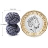 Honey Bear Cufflinks Silk Knotted Fabric Cufflinks Knot Shape 1