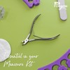 Stainless Steel Cuticle Nippers - LAC FOR YOU: Professional Cuticle