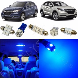 FYRE FLYS 10x Blue LED lights interior package kit for 2016 & Up Honda HR-V HV4B