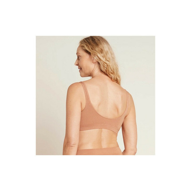 Boody Seamfree Crop Bra, Black / M
