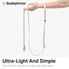 Ultra Lightweight Cat Leash Adjustable with Padded Handle, Soft Thin