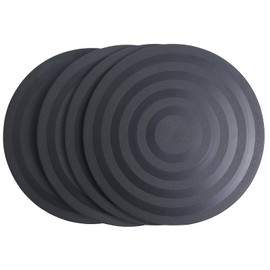 Lazy Susan Rotating Swivel Stand Non Skid Heavy Duty 8 Inch Turntable Base with Steel Ball Bearing for Model, Plants, Craft, TV, Monitor, Laptop, Artwork(360˚ Rotation) (4 Pack)