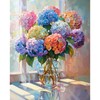 NEWENMO Paint by Numbers Kit for Adults, Hydrangea Paint by