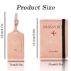 FZSECRIU Passport Holder, pink, Modern