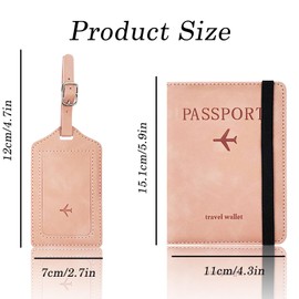 FZSECRIU Passport Holder, pink, Modern
