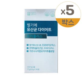 Apple Tree Kim Pharmacist's Belgian Lactic Acid Bacteria Diet Triple Plus 5.5g / 애플트리김약사네 벨기에 유산균 다이어트 트리플러스 5.5g x 14개입 5개