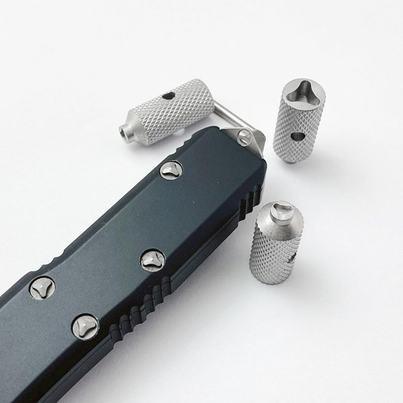 1 Set Knife Screwdriver Triangle Removal Tool Compatible with Microtech