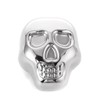 4 PCS Stainless Steel Skull Head Ice Cube with Silicone