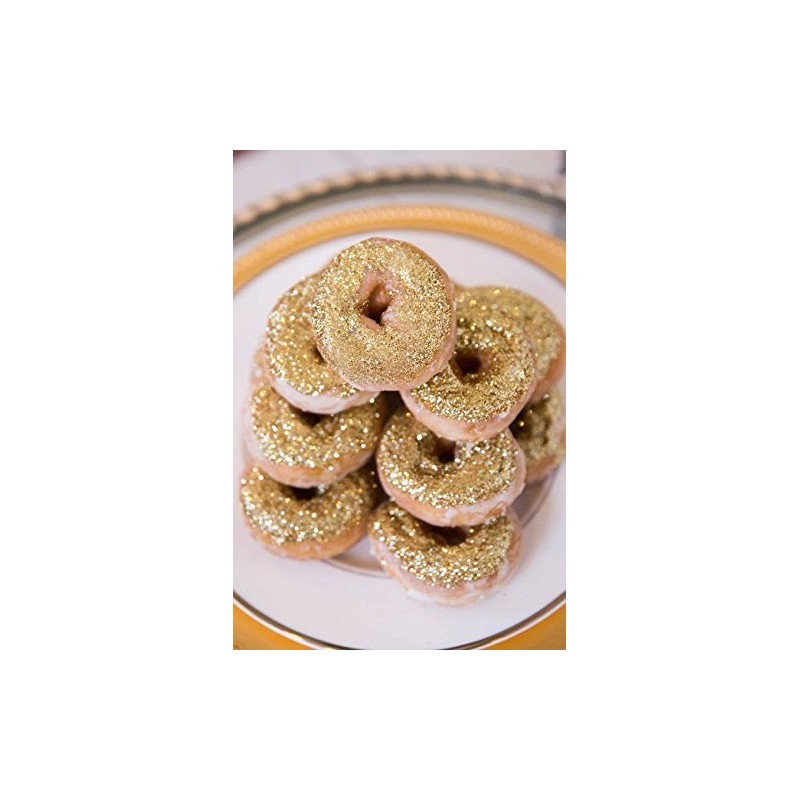 (2 Pack) 24 Karat Gold Luxury Diamond Dust, 12 grams