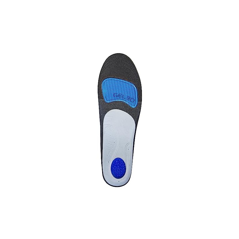 endurance Unisex Insole Arch Support High 1001 Black 40-43