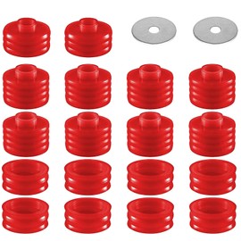 KF04050BK Body Mount Bushing Kit for Ford 2WD 4WD F250 F350 1999-2017 (RED)