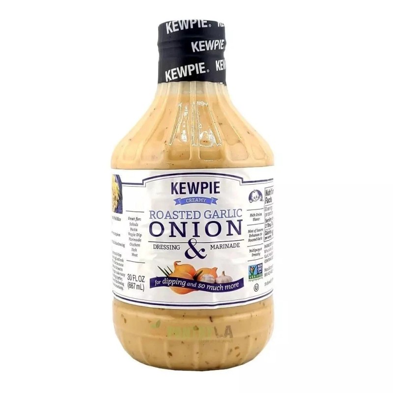 Kewpie Mayonnaise 2-PACK Kewpie Roasted Garlic Onion Dressing Marinade 30