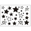 HSC029 040 Temporary Star Tattoos Moon Tattoo 2 Sheets