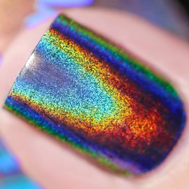 Whats Up Nails - Holographic Powder For Rainbow Unicorn Nails
